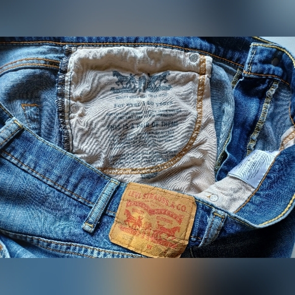 🍒 Levis 559 Men's Blue Denim Jeans - Picture 8 of 10